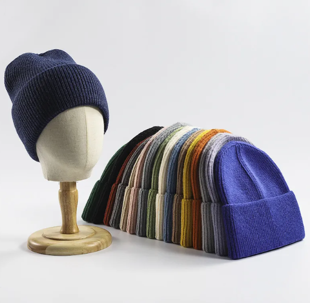 2025 Custom Embroidered Logo Knitted Cap