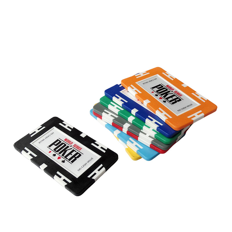 Plastic ABS Golf Ball Marker Poker Chip Set