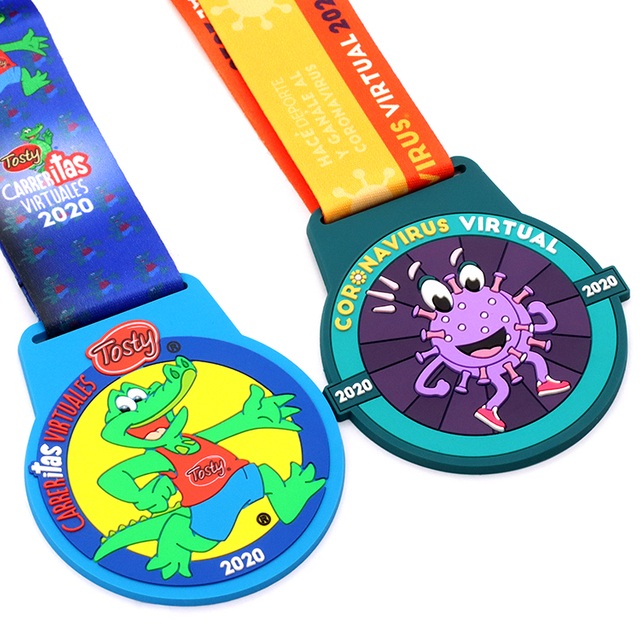 Customized Your Design No MOQ PVC Medallion Medal For Event