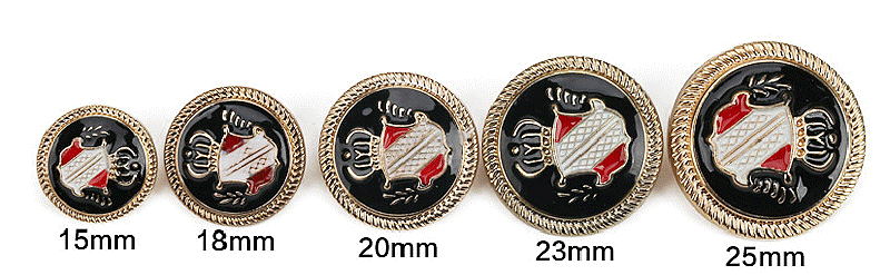 zinc alloy buttons