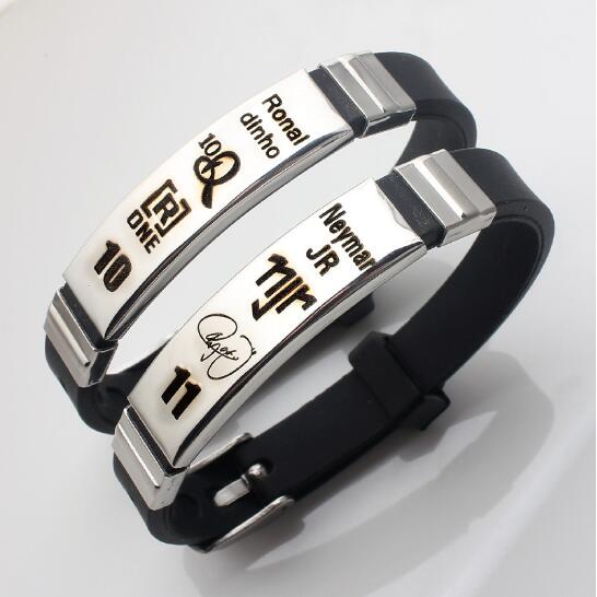 Metal Clip Blank Wristbands
