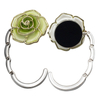 Custom Made Fashion Rose Flowers Women Snap Bag Hanger