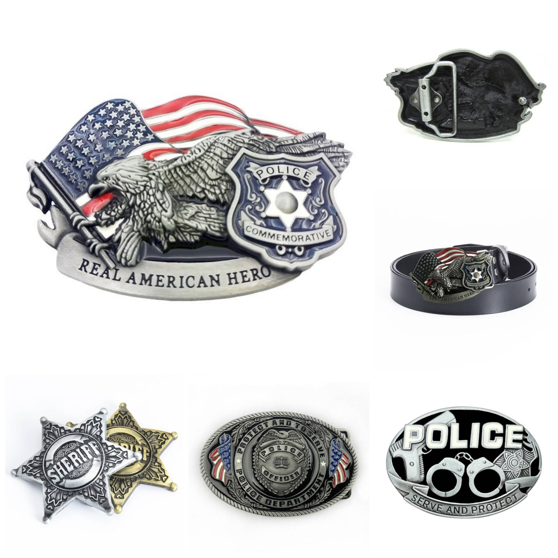 Police Belt Buckle