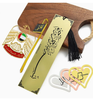 Wholesale Custom Metal Rectangle Hollow Bookmark With Tassel