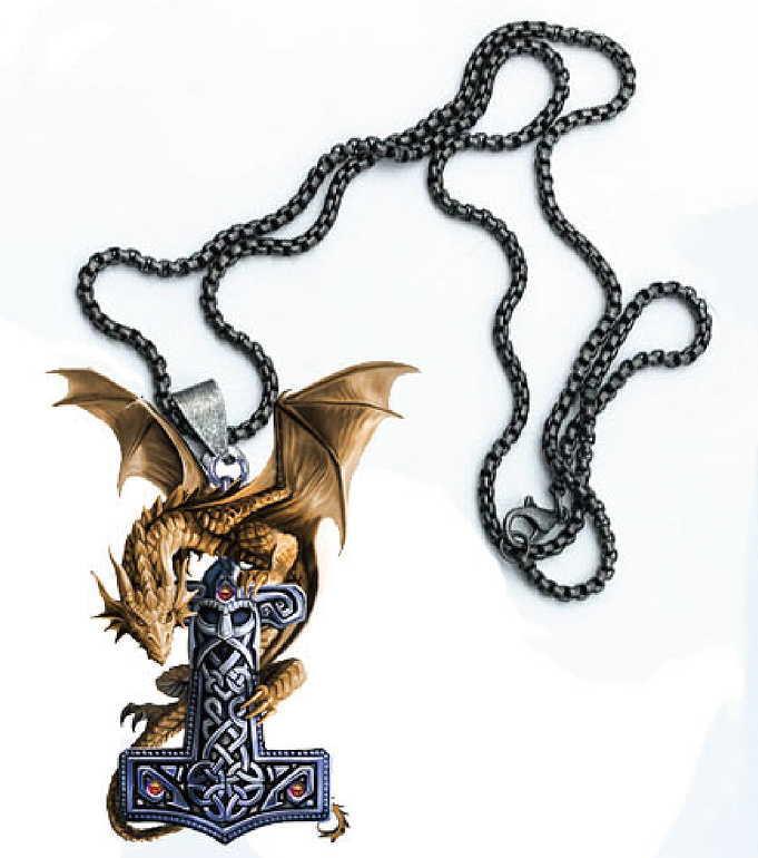 metal pendant necklace 2