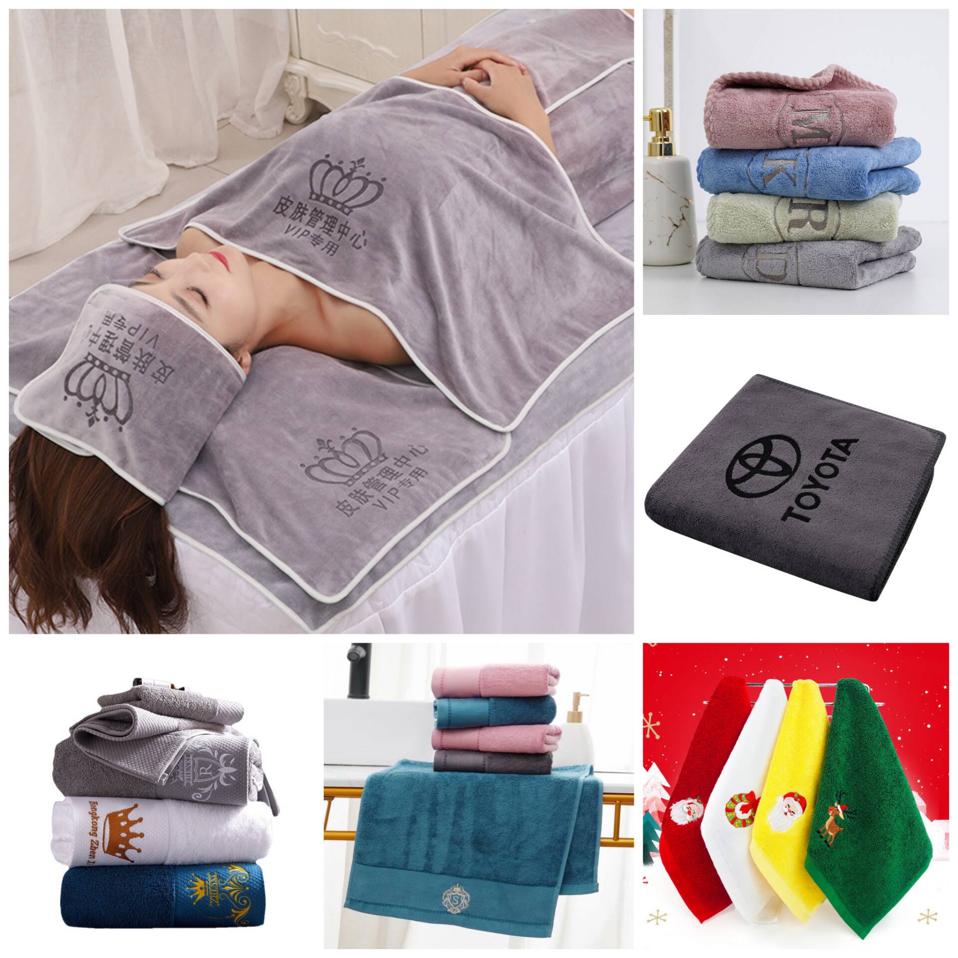 Customizing Towels with Logos 