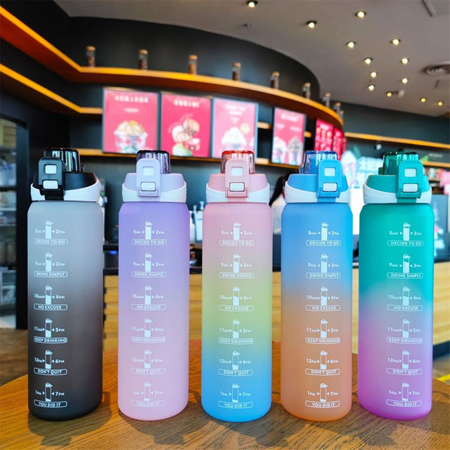 Promotional Eco Friendly Plastic Sport Travel Water Bottle 