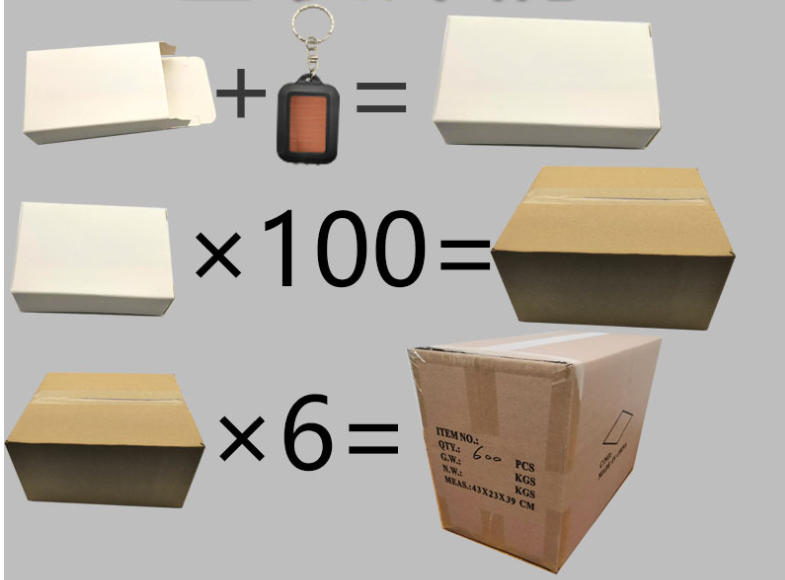 led keychain package