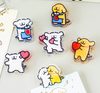 Promotional Creative Cartoon Printing Plastic PP Paper Clip