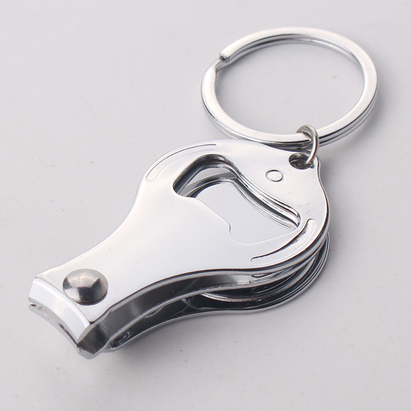 Bottle Opener Keychain Nail Clipper 