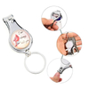 Personalized Metal Bottle Opener Keychain Nail Clipper 