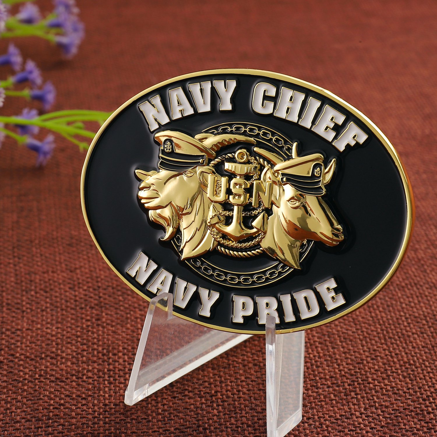 Commemorative US Navy Coin