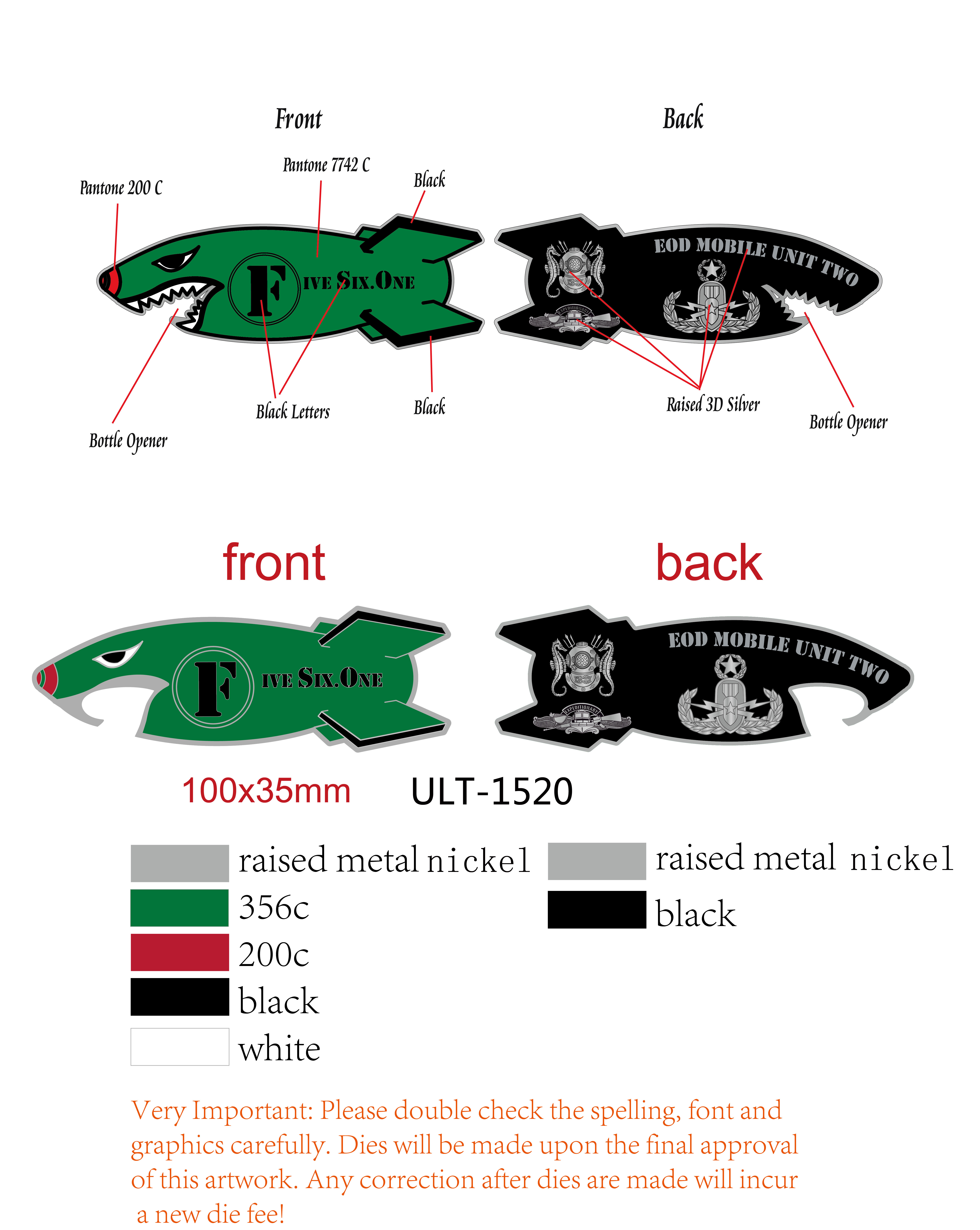 Metal Coin Artwork Design