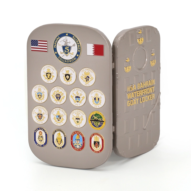 3D Military Door Coin