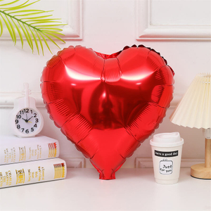 Love Heart Shape Valentine′s Day Wedding Party Foil Balloons
