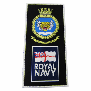 Customized UK 814 Royal Navy Force Victory Woven Patch