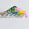 Wholesale Custom Fashion Printed Logo Silicone Wristband