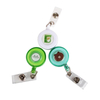32mm dia Retractable Plastic Badge Reel with Clip on Back