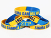 Customized Fashionable Segmented Silicone Wristbands