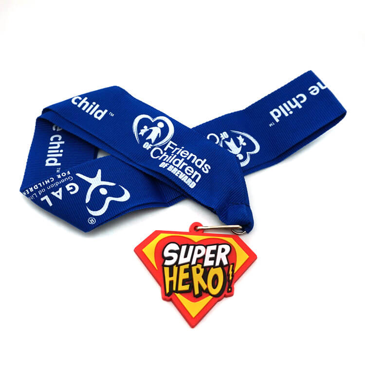 Customized Super Hero PVC Medal