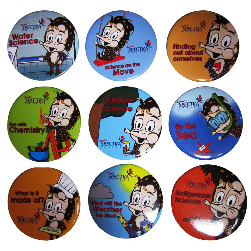 tin button badge lapel pin 