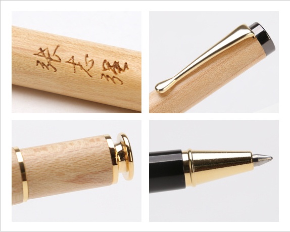Bamboo Ballpoint Wood Fountain Pen