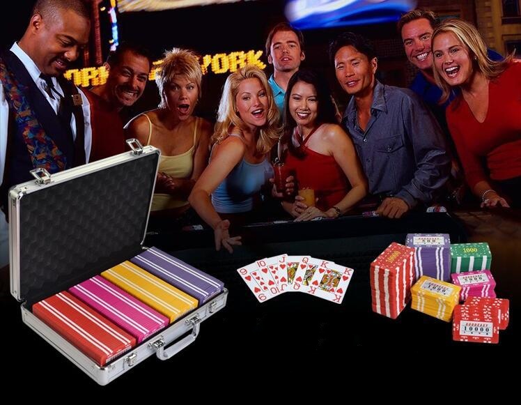Plastic ABS Golf Ball Marker Poker Chip Set 