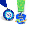 Wholesale Custom Made tyle PVC Medal With Ribbon 