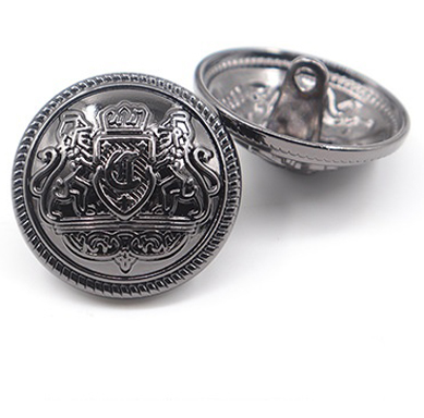 metal button black nickel