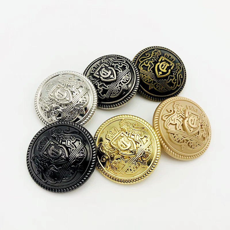 Military Lions Buttons