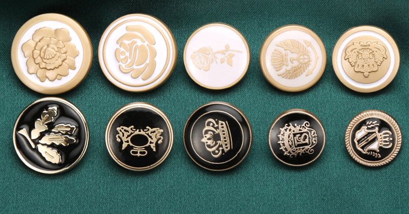 zinc alloy buttons