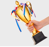 Best Selling 3D Honor Metal Gold Award Trophy with Base