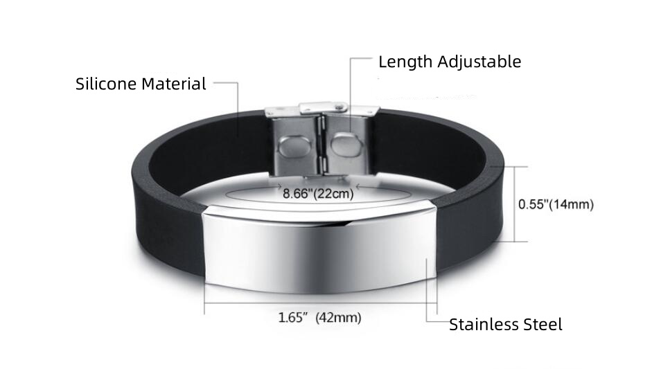 blank wristband