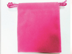 velvet bag