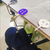 Removable Zinc Alloy Handbag Hook with Custom Logo