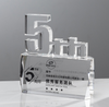 Cost-effective Blank Acrylic Trophy With Custom Laser Logo 