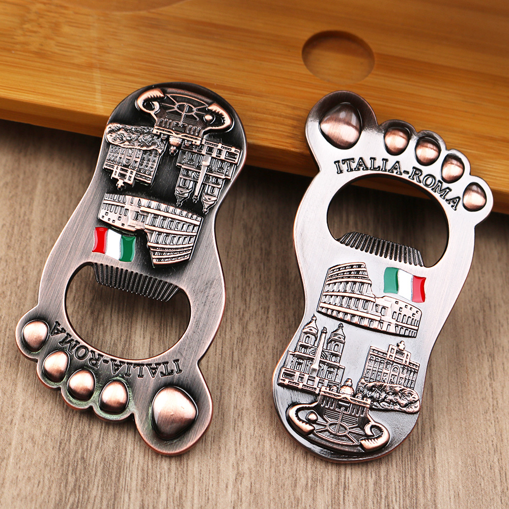 Tourist Souvenir Metal Bottle Opener Fridge Magnet
