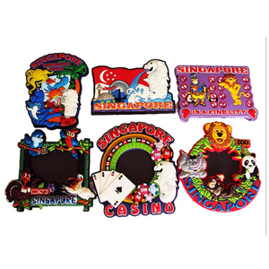 OEM Travel Souvenir Craft PVC Fridge Magnet For Tourist 