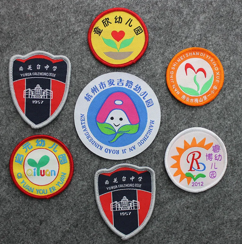  Delicately Woven, Unique Charm - Custom Woven Patch