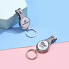 Personalized Metal Bottle Opener Keychain Nail Clipper 