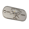 Metal Bahrain Dog Tags Challenge Coin with Gritty