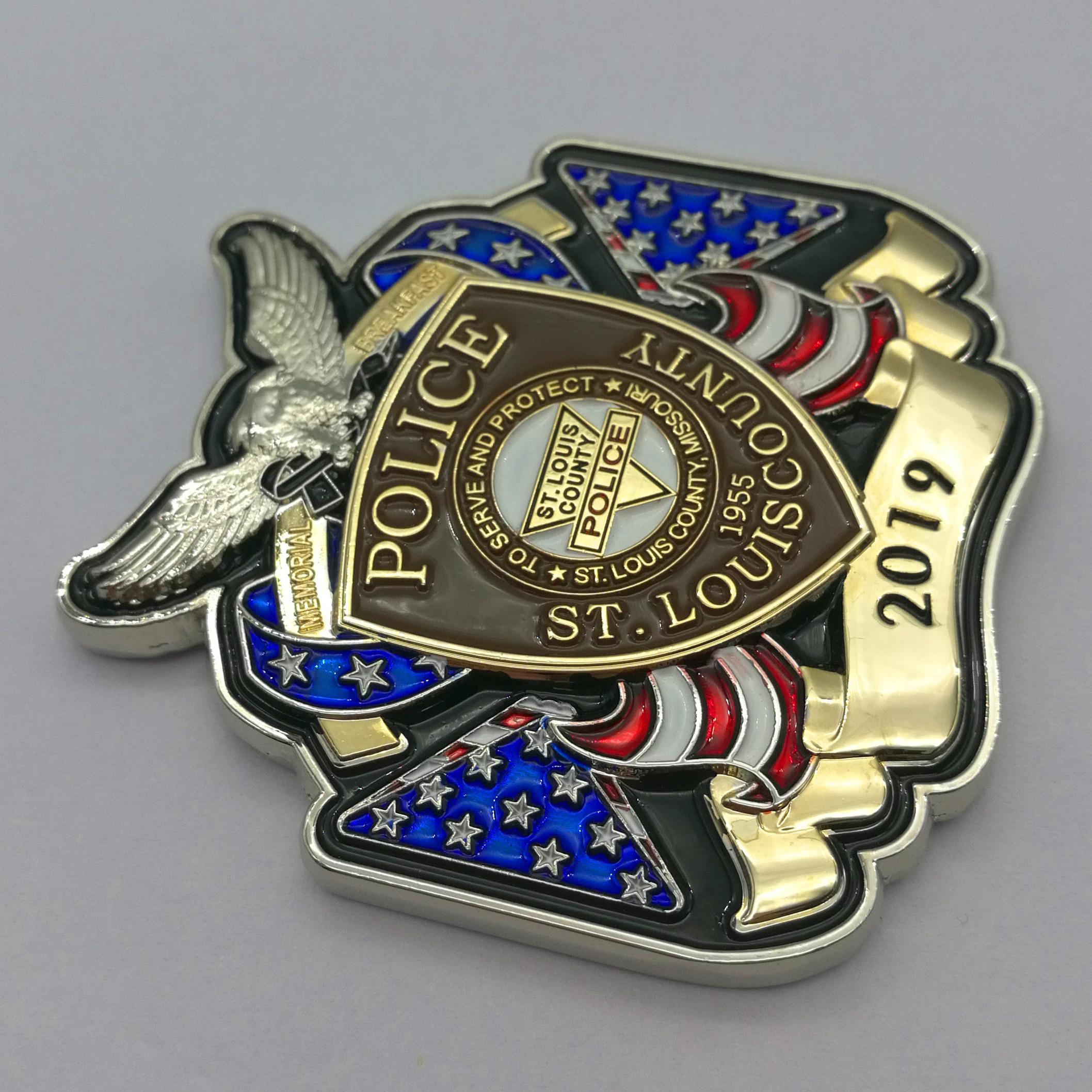 St. Louis County Police Office Challenge Coin