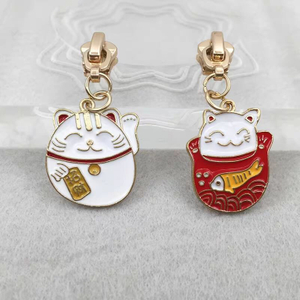 Personalized Logo Zipper Slider Metal Zip Puller Head