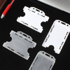 Transparent Hard PVC Name Card Holder for Lanyard