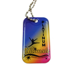 Promotional Blank Or Laser Engraving Logo Aluminum Dog Tags