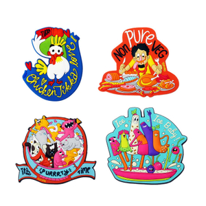 Customized 2D/3D Fashion Logo Gift Soft PVC Fridge Magnet 