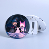 Christmas Gift Button Badges with Frame Stand for Decoration