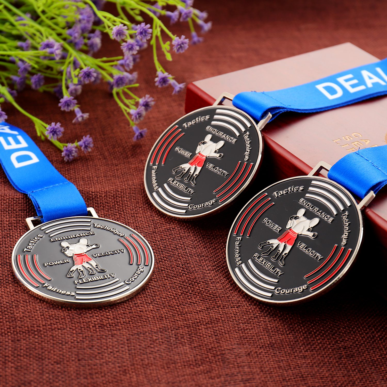 Customized Fitness Nickel Medallion for Boxing Competition