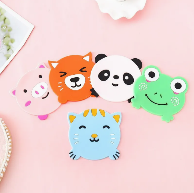 Cute Decoration PVC Coaster