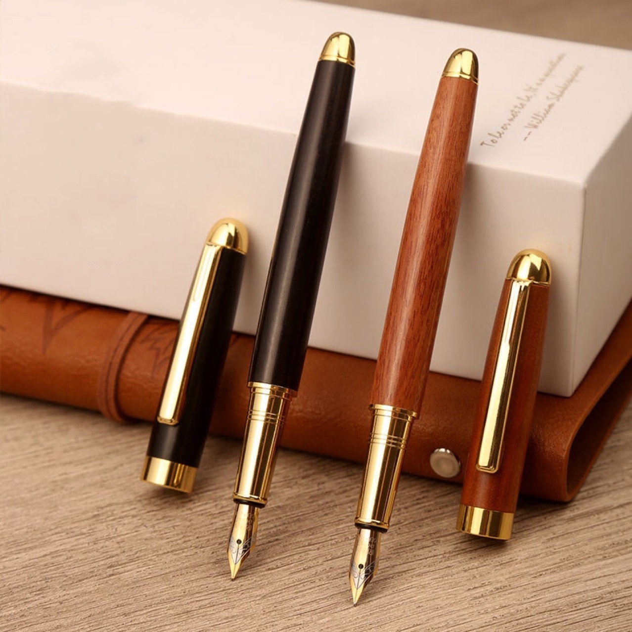 Bamboo Ballpoint Wood Fountain Pen